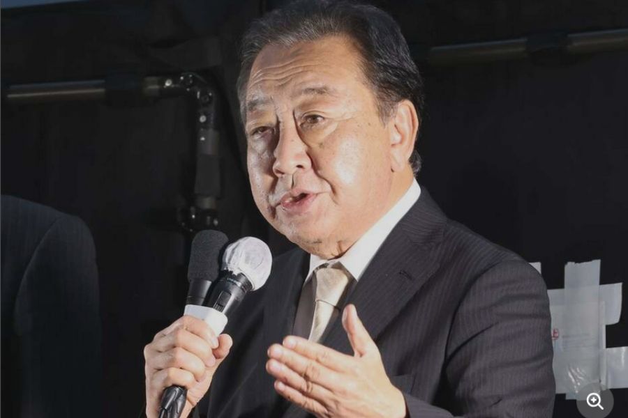 野田代表　演説画像