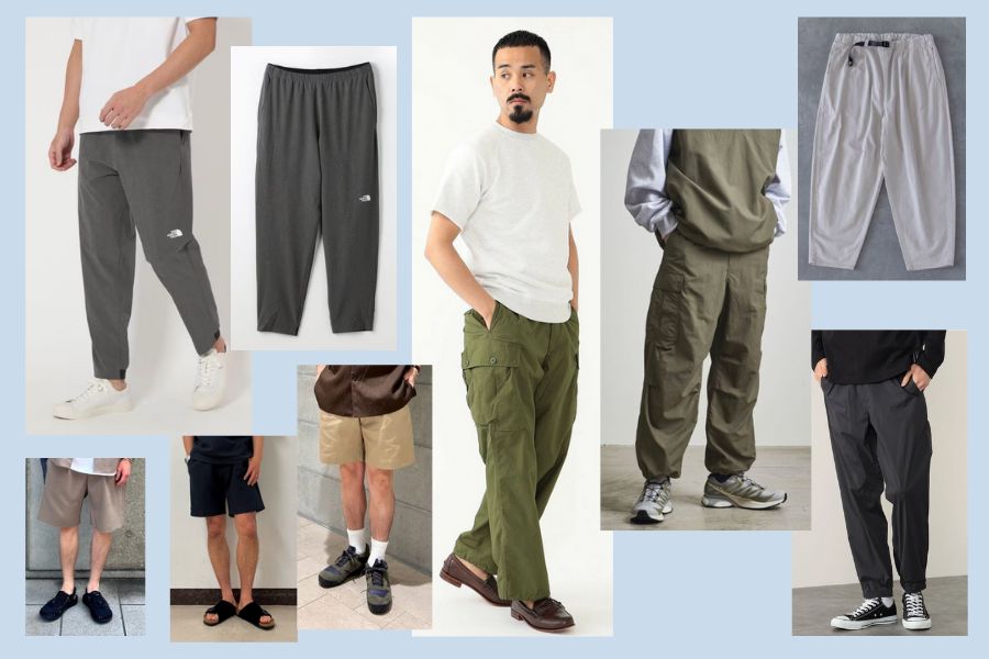 快適さを追求したキャンプパンツ 画像