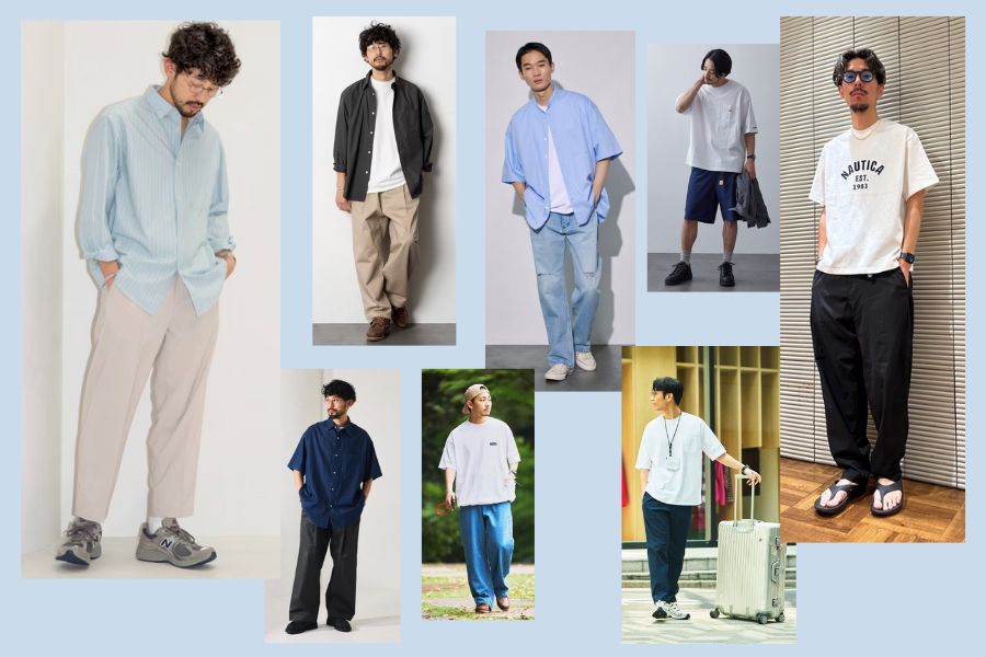 休日にぴったりのカジュアルファッション 画像